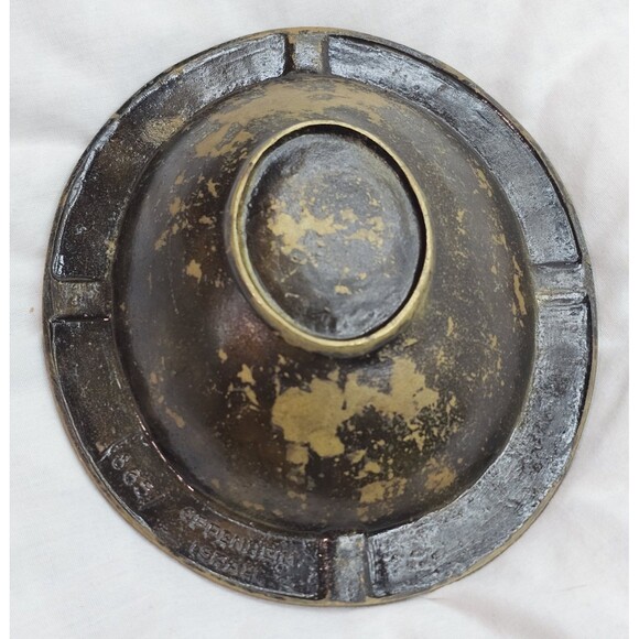 Vintage Oppenheim Zodiac Dish – Israel – Hammered Metal Astrology Tray Model 865 - Picture 8 of 11